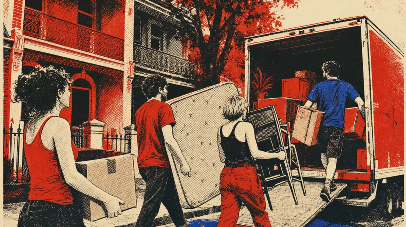 Splitting a Newtown share-house move: who pays for what